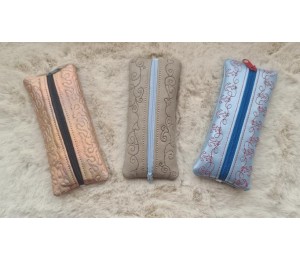 Stickdatei ITH - Stiftetasche Herzswirls